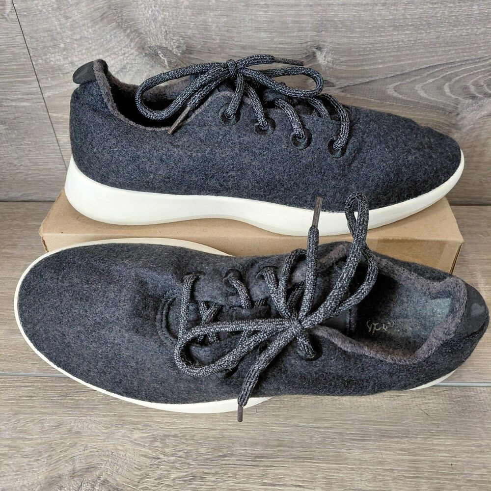 Allbirds Wool Runner Shoes Mens Size 11 Black Athletic Running Walking Sneakers